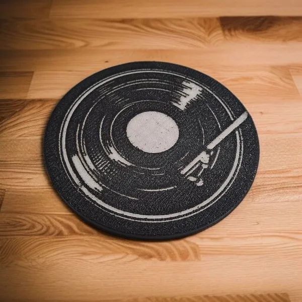 Old Record Coaster