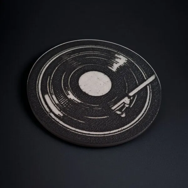 Old Record Coaster