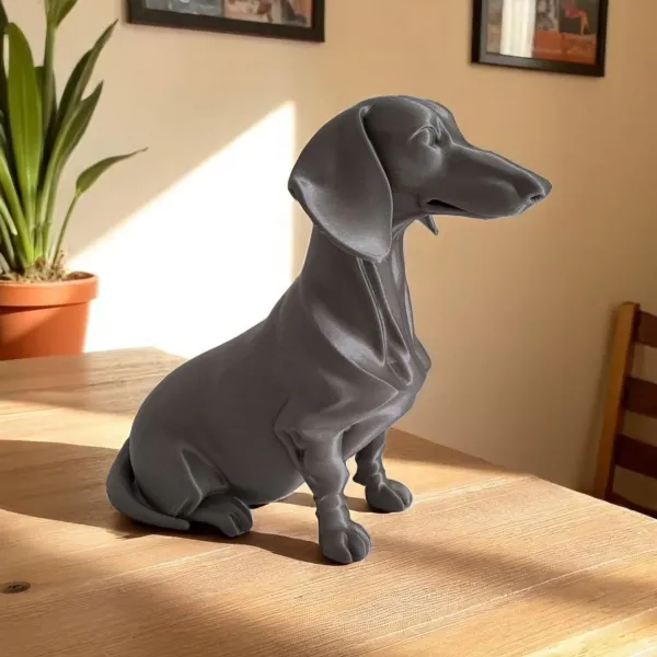 Sculpture #24 - Minimalist Dachshund Figure