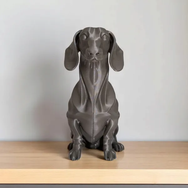 Sculpture #24 - Minimalist Dachshund Figure