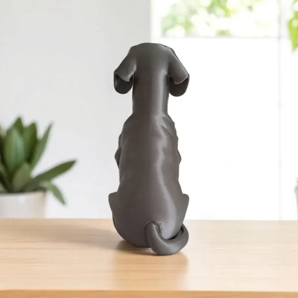 Sculpture #24 - Minimalist Dachshund Figure