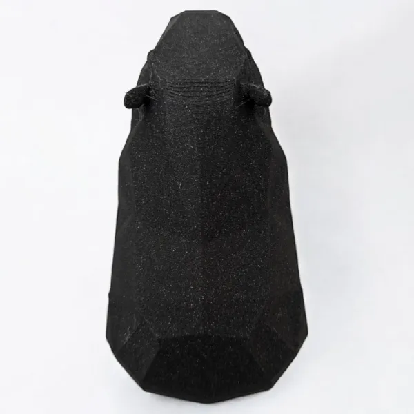 Low Poly Capybara Sculpture