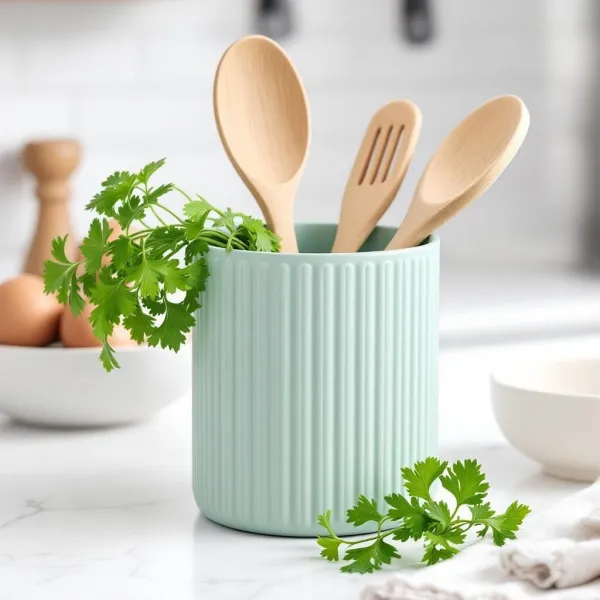 RibWeave Ribbed Utensil Holder