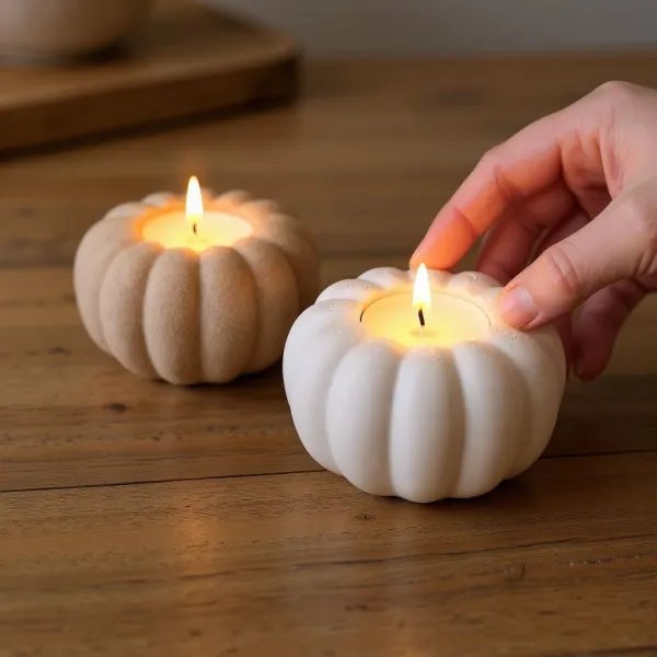 Pumpkin Tealight Holder