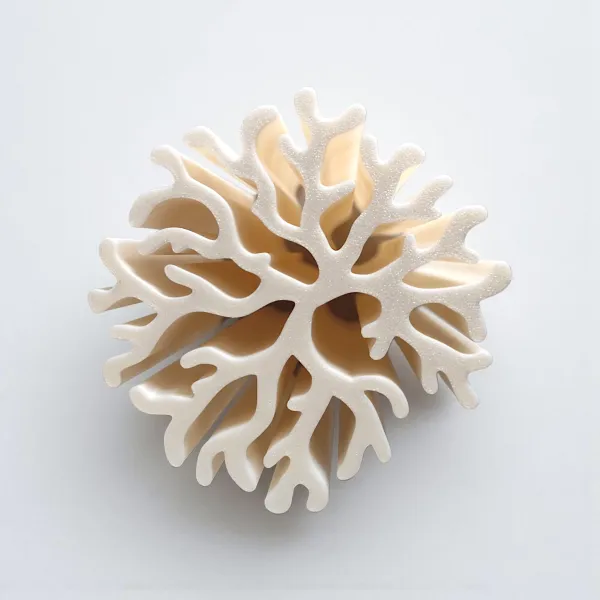 Coral Shaped Vase for Dried Flowers