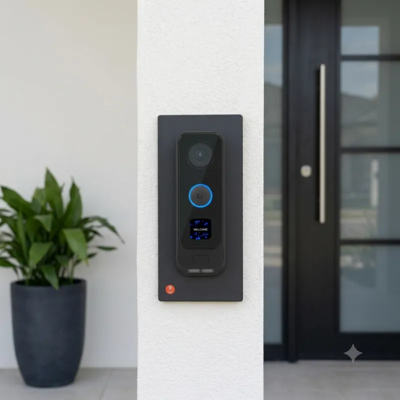 G4 Doorbell Pro UK Mount – 86mm Switch Box Adapter