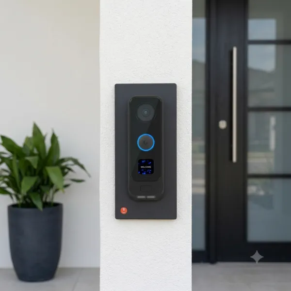 G4 Doorbell Pro UK Mount – 86mm Switch Box Adapter