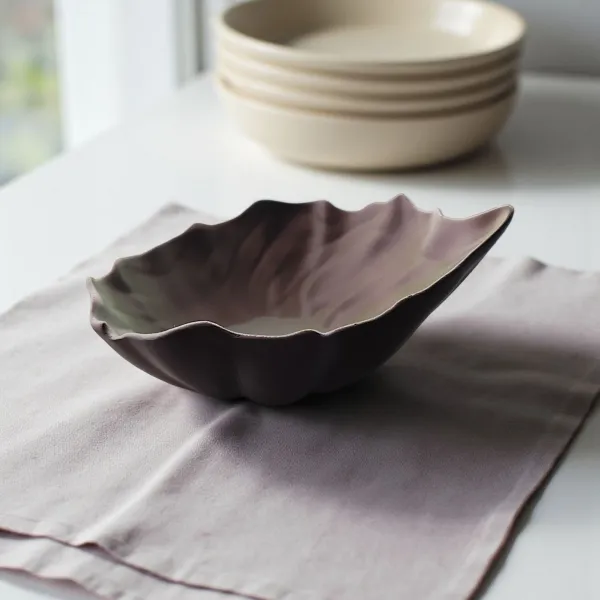 Curled Leaf Bowl
