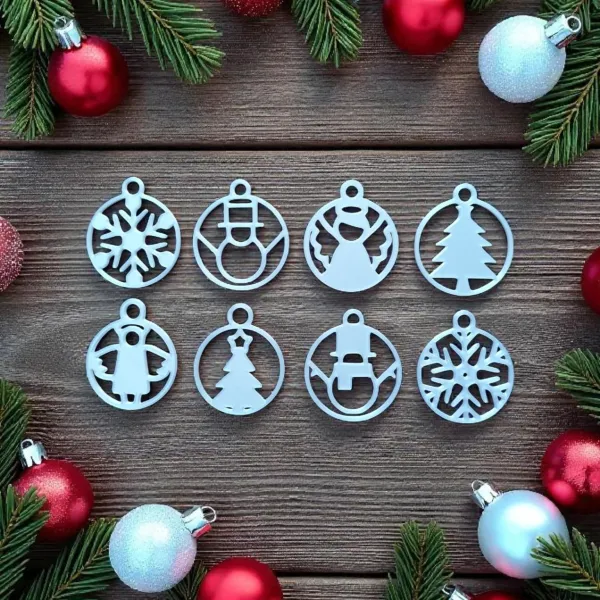 Minimalist Christmas Tree Ornament