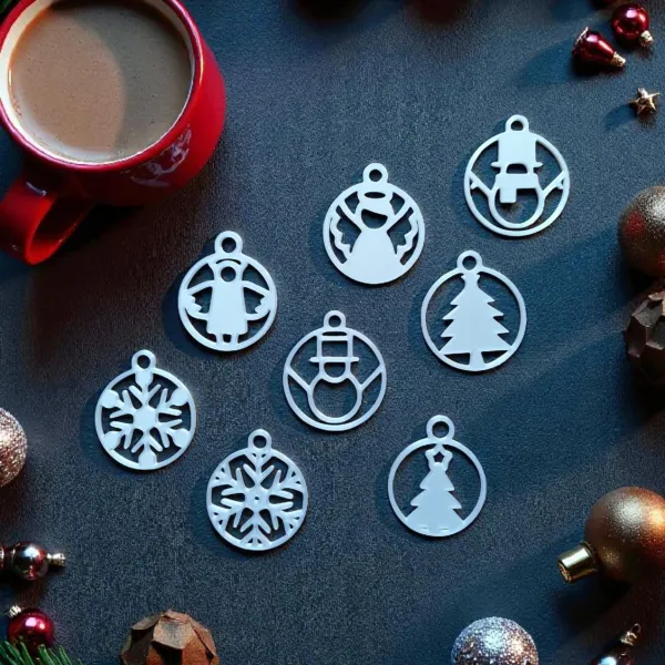 Minimalist Christmas Tree Ornament