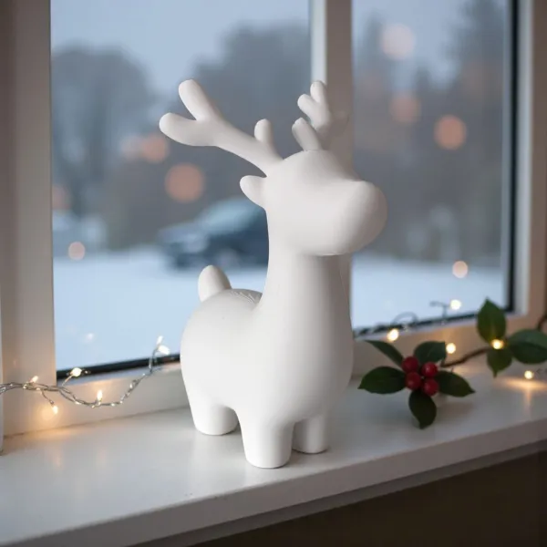 Minimalist Reindeer Decoration