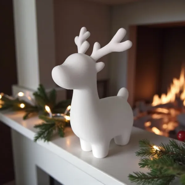 Minimalist Reindeer Decoration