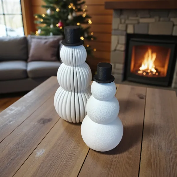 Minimalist Snowman Set