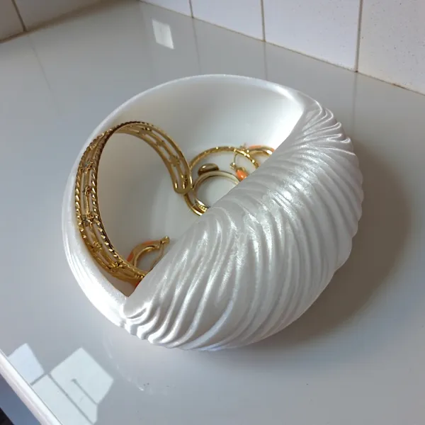Seashell jewellery bowl