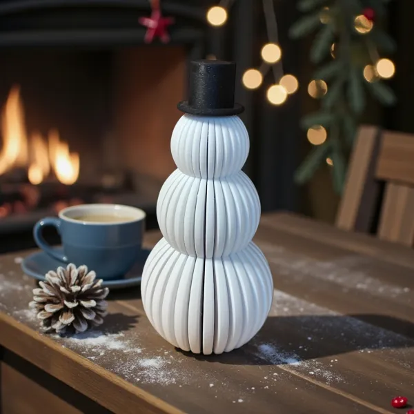 Minimalist Snowman Set