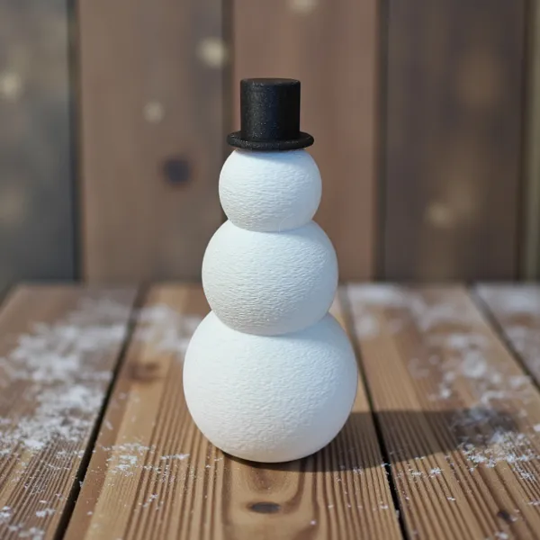 Minimalist Snowman Set