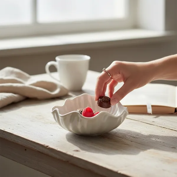 Glossy Seashell Bowl, Version Two