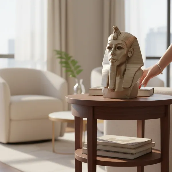 Pharaoh Bust Sculpture