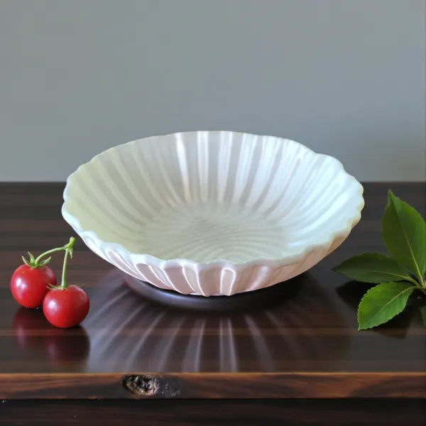Glossy Seashell Bowl
