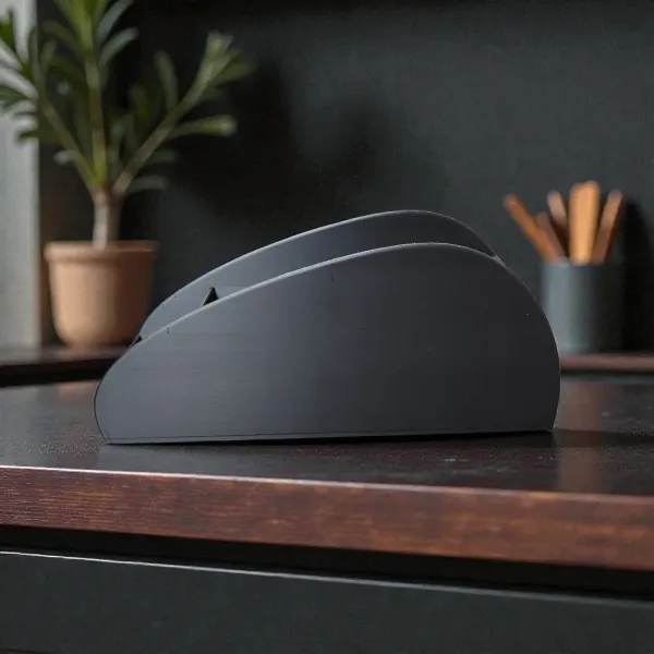 Curved Remote & Phone Organizer